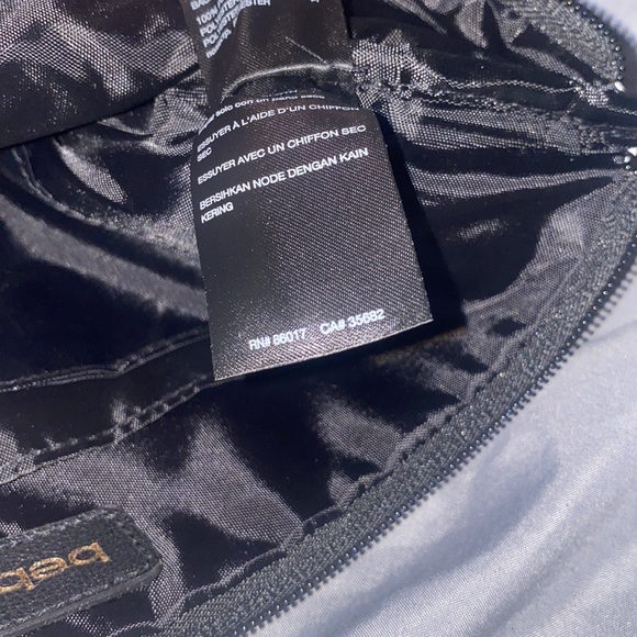 Bebe Black and White Print Wristlet Bag - Picture 7 of 9